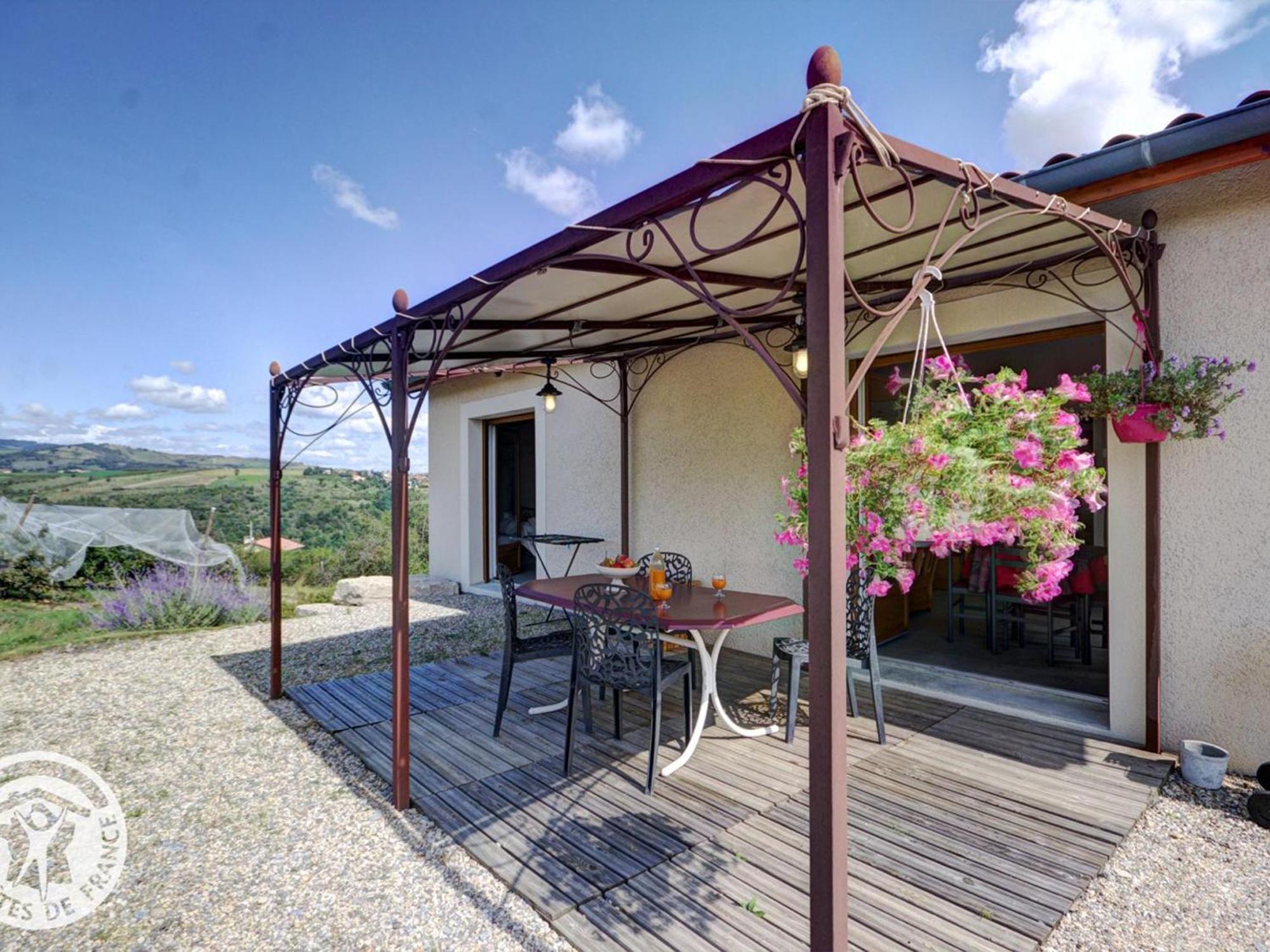 Gite Tout Equipe Avec Terrasse, Jardin Et Prestations De Qualite Pres De Genilac - Fr-1-496-114 Exteriér fotografie