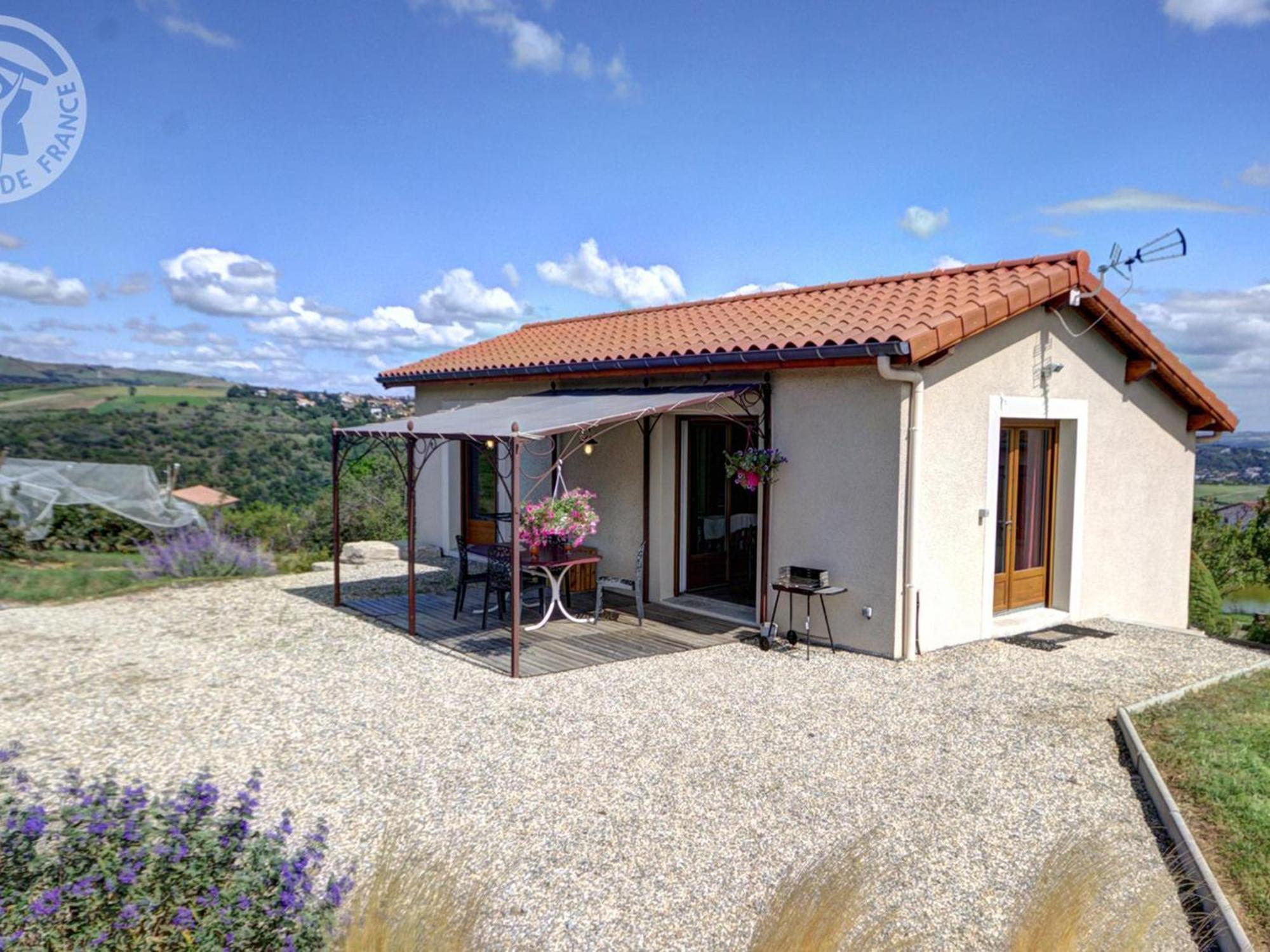 Gite Tout Equipe Avec Terrasse, Jardin Et Prestations De Qualite Pres De Genilac - Fr-1-496-114 Exteriér fotografie